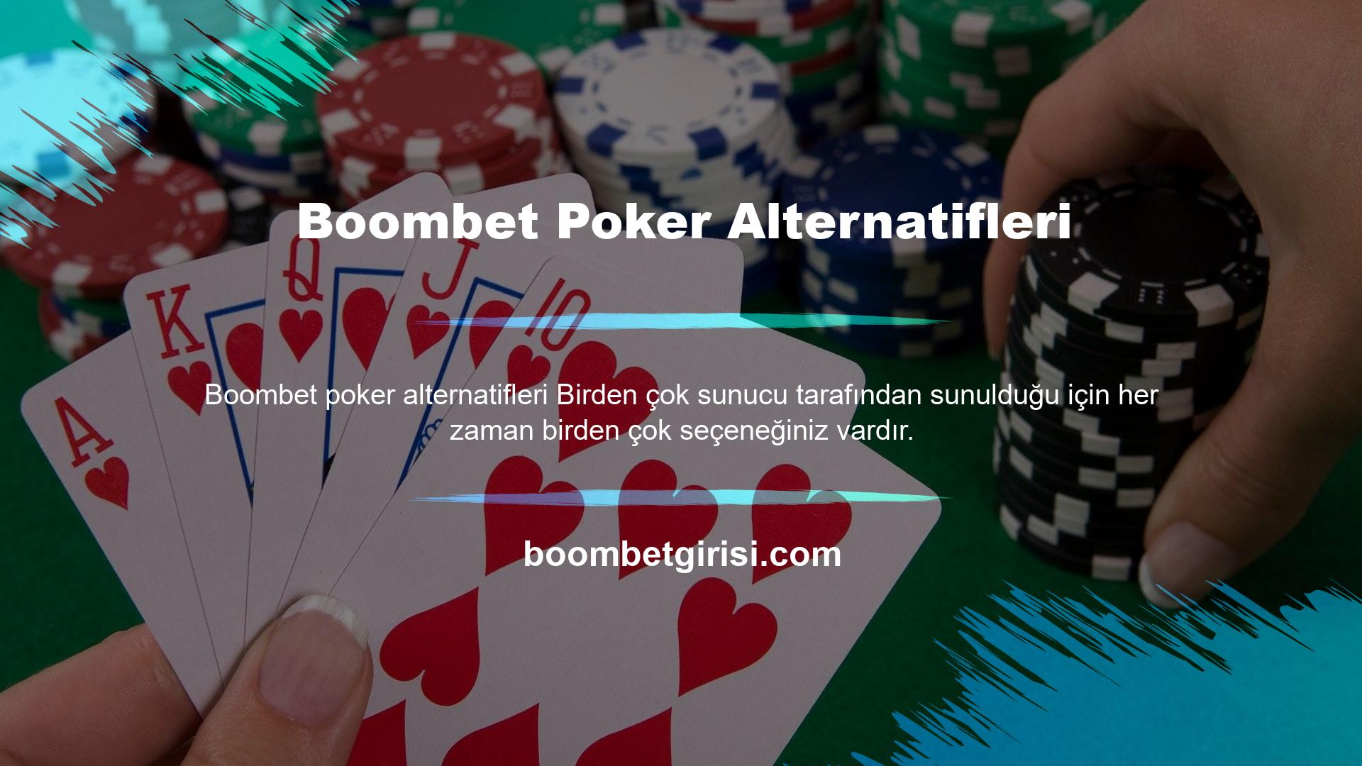 Boombet poker masalarında oturmak istemeyen, deneyim kazanmak ve gelirlerini artırmak isteyen üyelere yönelik bir hizmet de bilgisayara karşı pokerdir