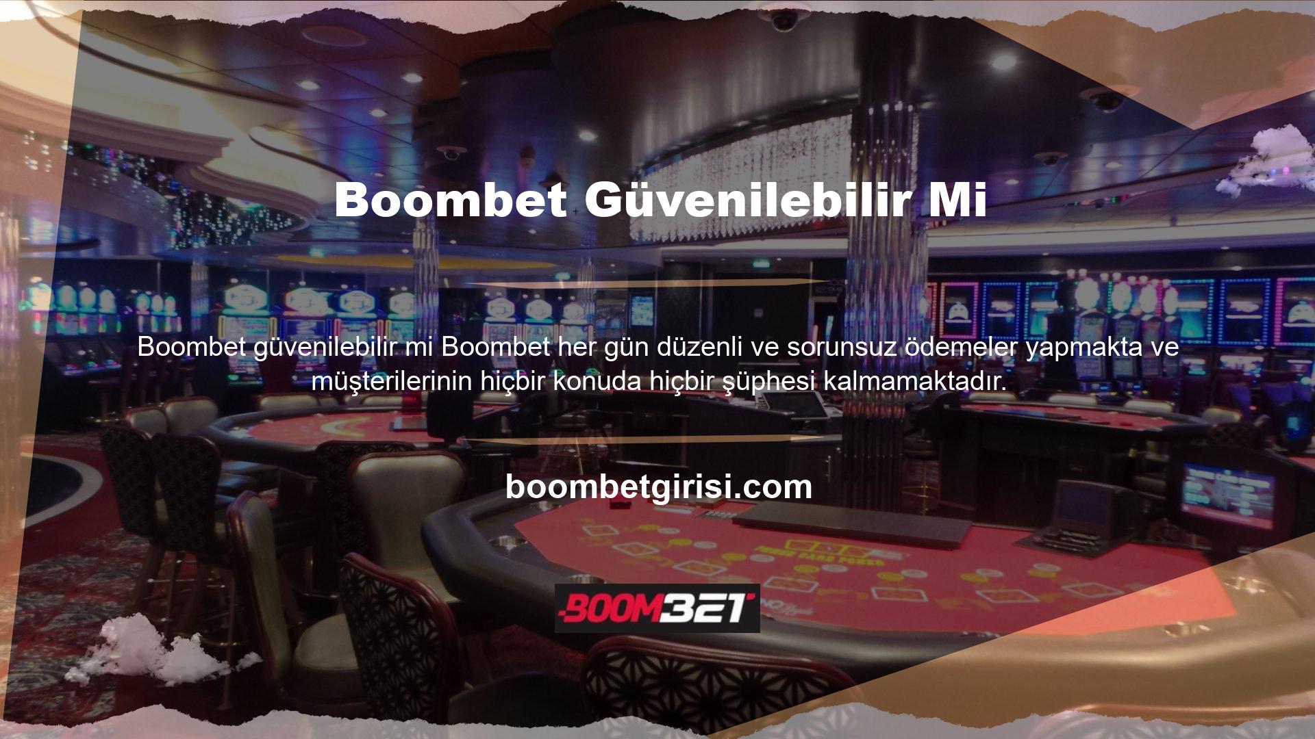 Boombet sitesi oldukça güvenli bir sitedir